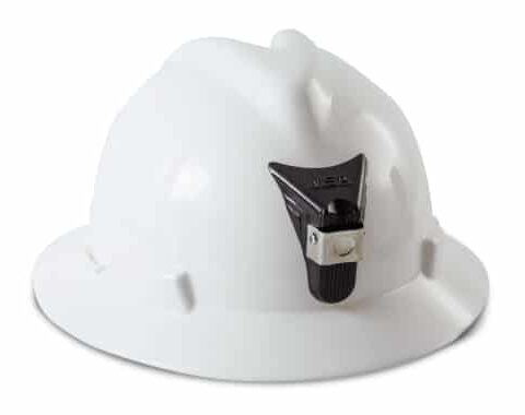 Casco tipo sombrero con portalampara V-Gard