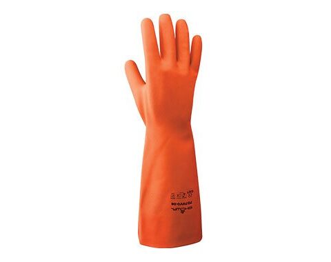 Guantes de nitrilo para protección química Showa 707HVO