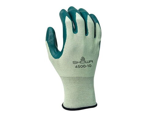Guantes de nylon con revestimiento de nitrilo showa 4500