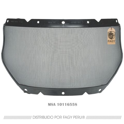 Visor de malla V-Gard con bordes plastificados MSA 10116558