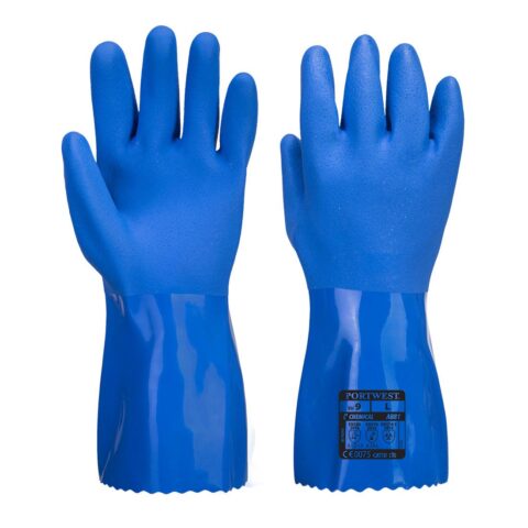 Guante químico de PVC Marine Ultra A881