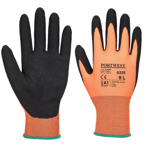 Guante Dermi Grip NPR15, nitrilo arenoso A335