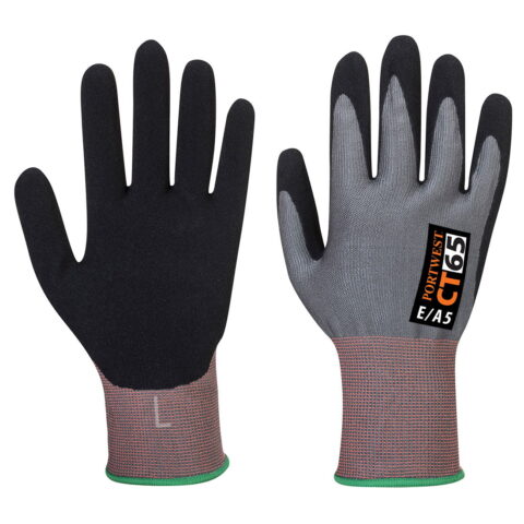 Guante resistente a cortes de Nitrilo esponjoso CT65