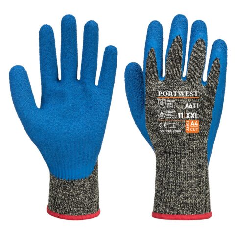 Guante látex anti-corte Aramid HR A611