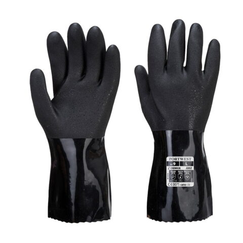 Guante químico de PVC ESD A882