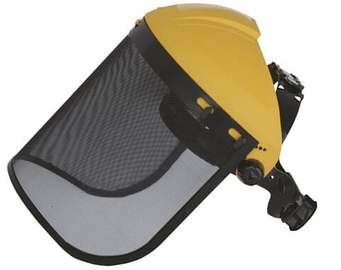 Protector facial con visera de malla modelo Pico2