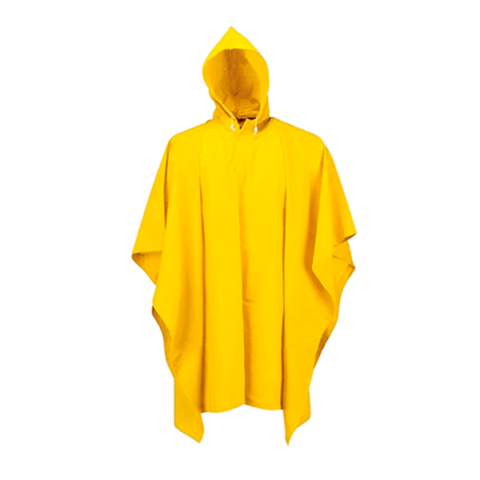 Poncho estándar amarillo