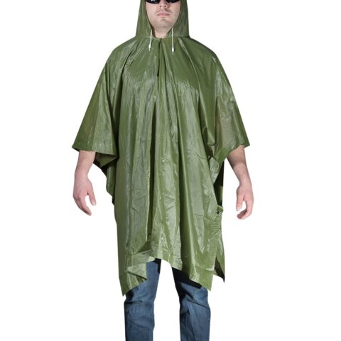 Poncho Pvc Verde