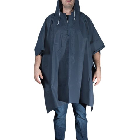 Poncho Pvc Azul