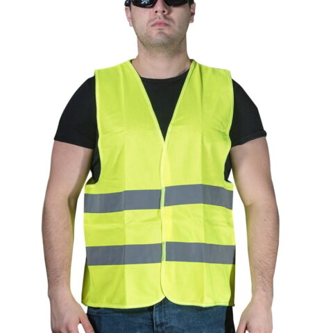 Chaleco Reflectivo Pesado Amarillo