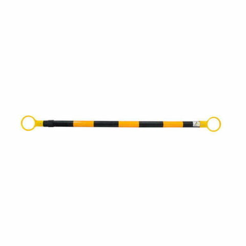Barra Retractil Negro/Amarillo segpro
