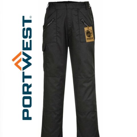 Pantalones Action, con trasera elástica C887