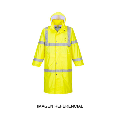 Capotin de pvc impermeable con cinta reflectiva portwest H445