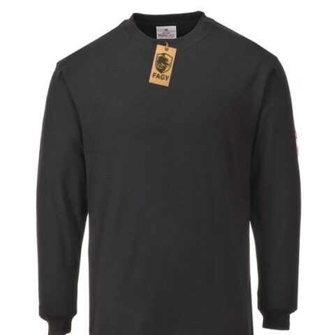 Camiseta de manga larga ignífuga y antiestática FR11