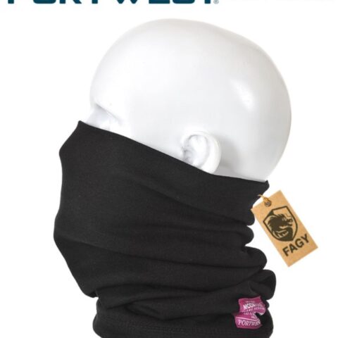 Prenda para el cuello ignífuga y antiestática FR19