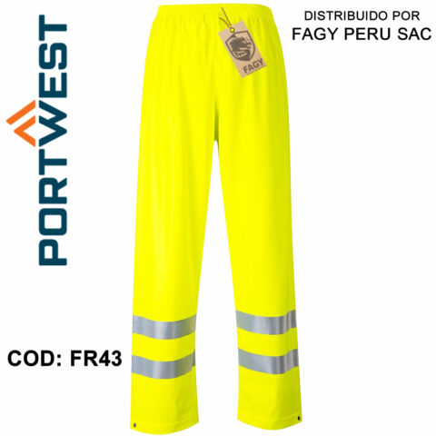 Pantalón alta visibilidad Sealtex Flame FR43