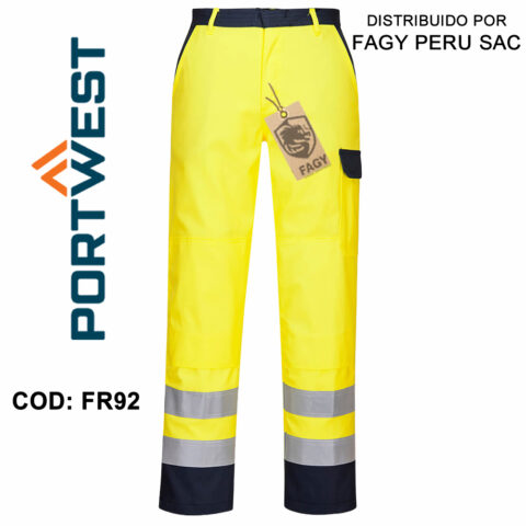 Pantalón de alta visibilidad Bizflame Pro FR92