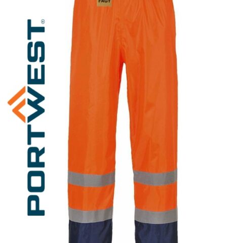 Pantalón para lluvia de alta visibilidad Classic Contrast H444