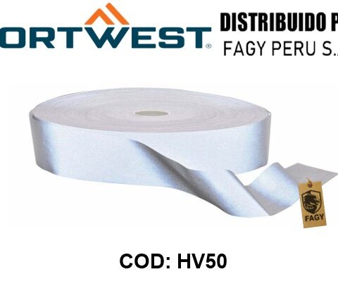 Cinta reflectante Hi-VisTex, 100m HV50