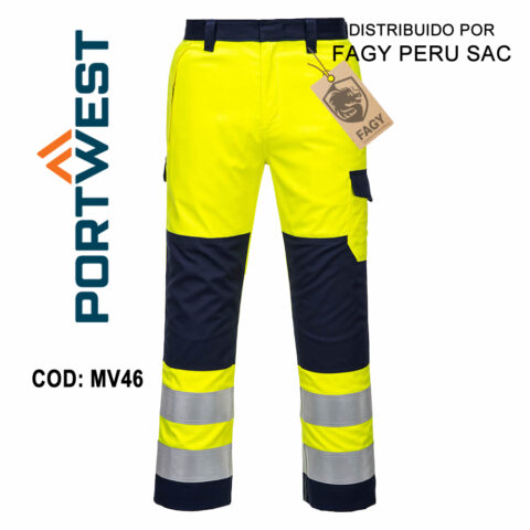 Pantalón Modaflame alta visibilidad MV46