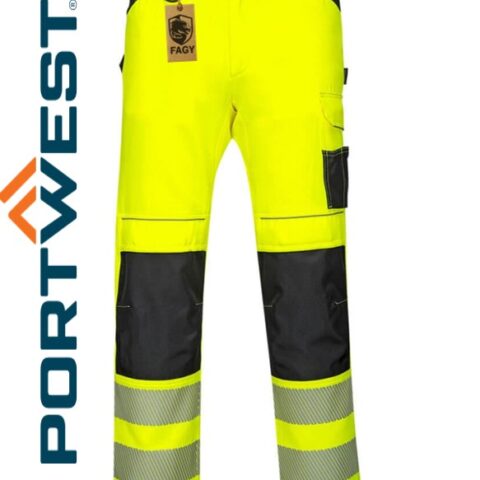 Pantalón elástico y ligero PW3 de alta visibilidad PW303