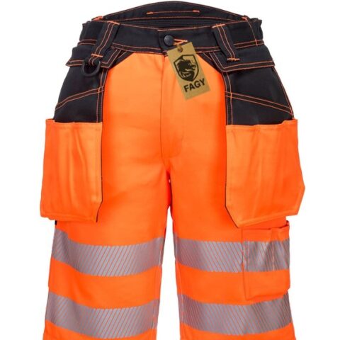 Bermudas de alta visibilidad con bolsillos de pistolera PW343