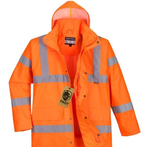 Chaqueta Traffic HiVis impermeable y transpirable RT60