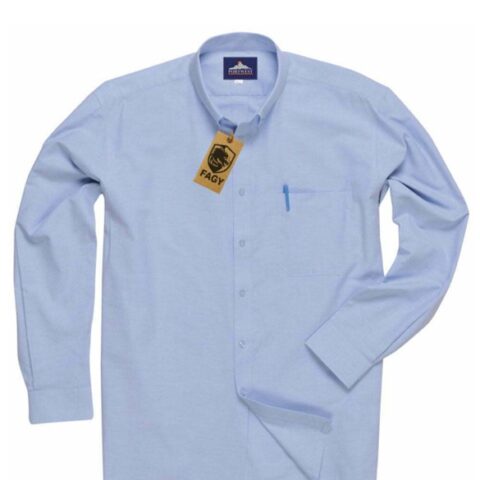 Camisa Easycare Oxford, manga larga S117