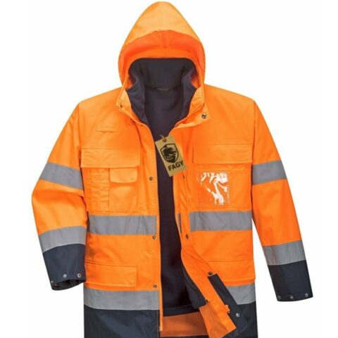Chaqueta Lite 3 en 1, de alta visibilidad S162
