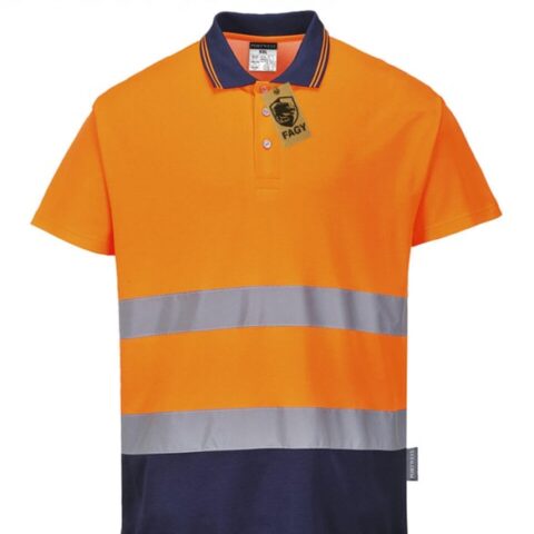Polo bicolor Cotton Comfort S174