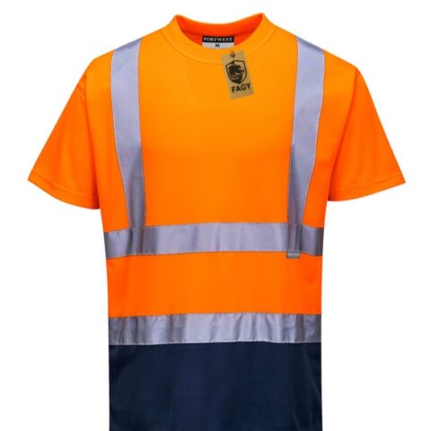 Camiseta bicolor S378