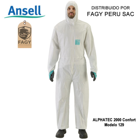Trajes descartables Alpha TEC 2000 Comfort Modelo 129
