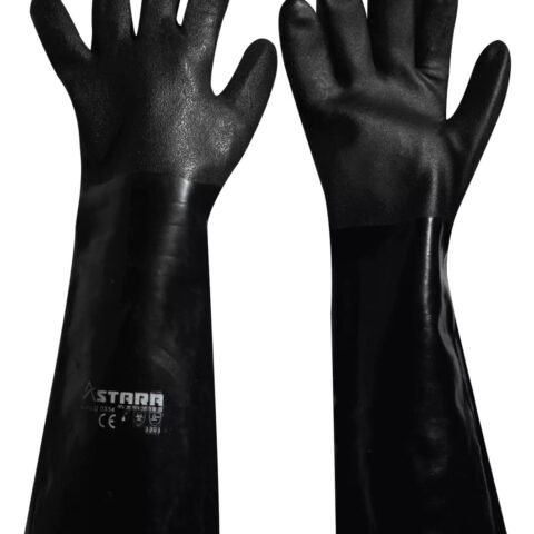 Guante de PVC negro