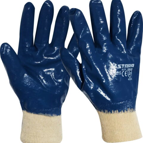 Guante Nitronmax Azul Baño Completo