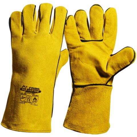 Guante De Cuero Para Soldar BLAZEFIRE 35CM (14″)
