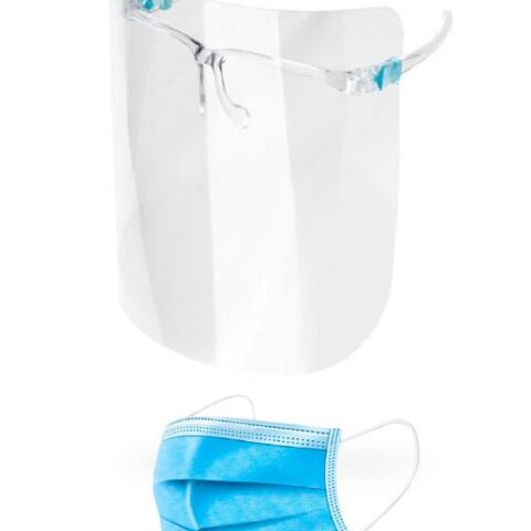 Kit Protector Facial mas Mascarilla(100 Pedido Minimo)
