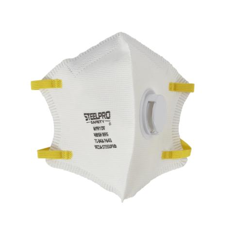 Respirador Descartable Plegable M 9910V c/Válvula