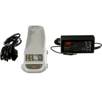 Kit de Cargador de Batería de Estación Única 3M™ Versaflo™ TR-641N / 37350 (AAD) Gris 1/Caja
