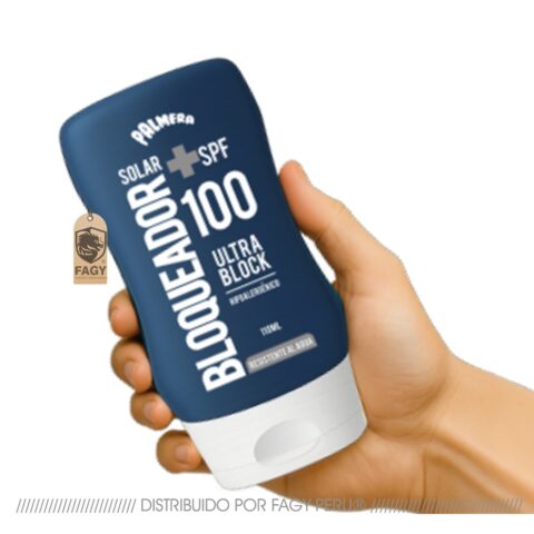 Bloqueador solar SPF 100 frasco 110ml Palmera Sun 2.0
