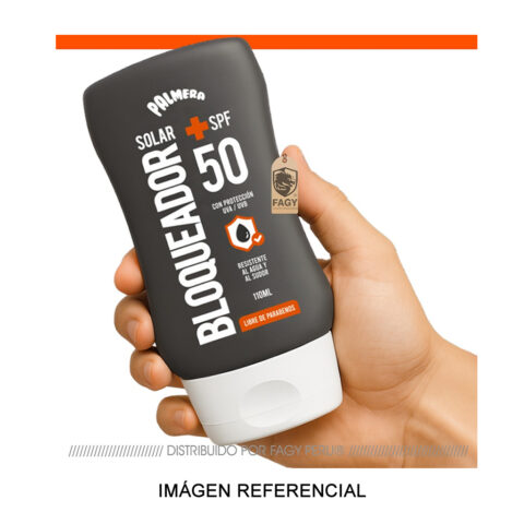 Bloqueador solar SPF 50 frasco 110ml Palmera Sun