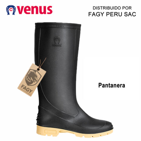 Bota de PVC Impermeable Venus Pantanera