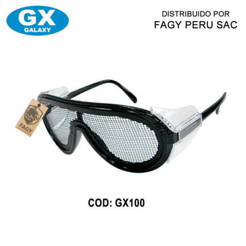 Anteojos GX100 con malla de acero