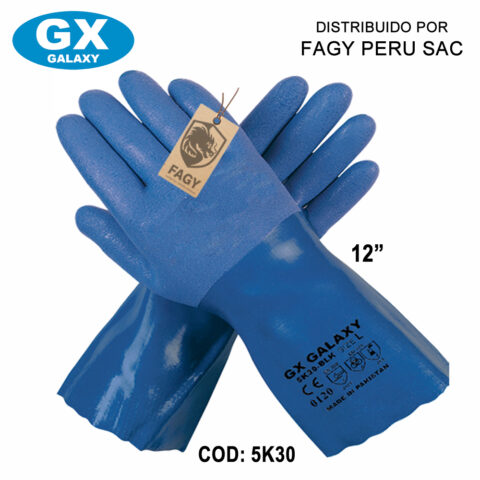 Guantes de pvc triple baño 5K30 galaxy