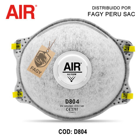 Respirador contra particulas Air D804