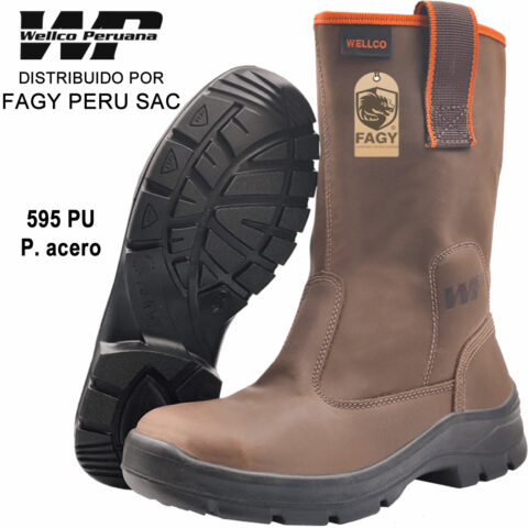 Calzado de seguridad 595 PU Wellco