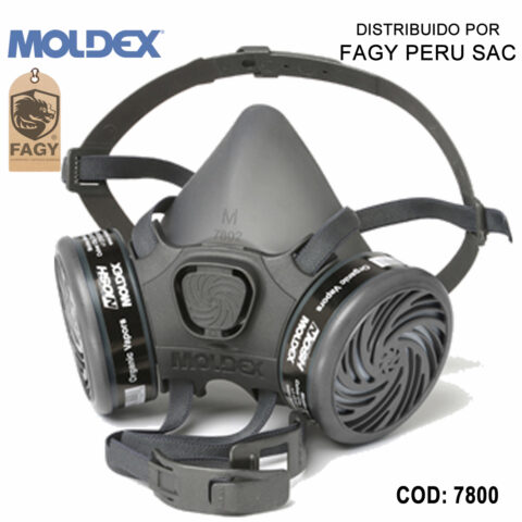 Respirador reutilizable 7800 moldex