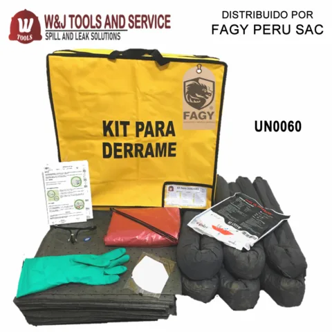Kit antiderrame universal maletin 60L