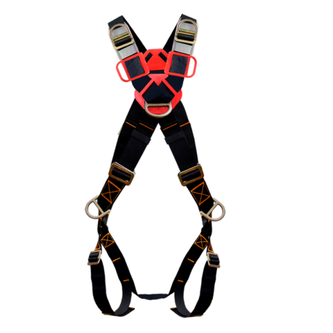 Arnés intermedio de cuerpo completo de 6 anillos y 6 hebillas