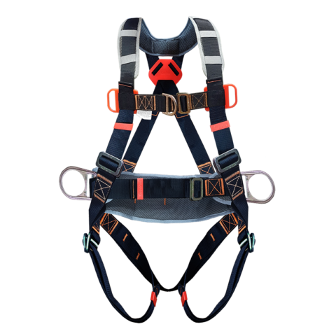 Arnés tipo liniero lumbar de 4 anillos y 6 hebillas LUMBAX-H6 Kosypro