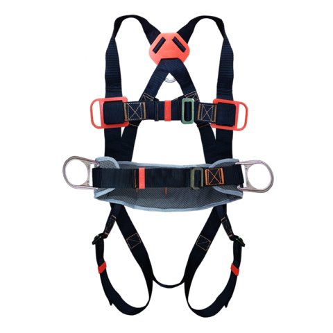 Arnés de cuerpo completo de 3 Anillos y 4 hebillas